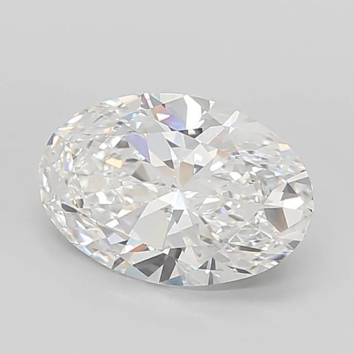 6.08ct Oval Lab Grown Diamond (Colour E, Clarity VVS2, IGI Certified)