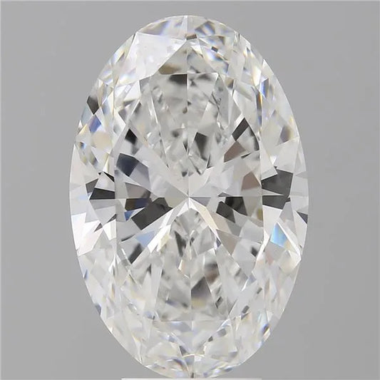 6.10ct Oval Lab Grown Diamond (Colour E, Clarity VVS2, IGI Certified)