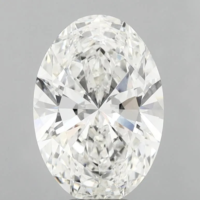 6.10ct Oval Lab Grown Diamond (Colour F, Clarity VVS2, IGI Certified)