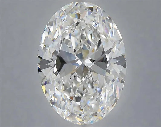 6.20ct Oval Lab Grown Diamond (Colour E, Clarity VVS2, IGI Certified)
