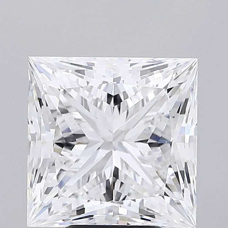 6.27ct Princess Lab Grown Diamond (Colour E, Clarity VVS2, IGI Certified)