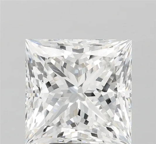 6.52ct Princess Lab Grown Diamond (Colour E, Clarity VVS2, IGI Certified)