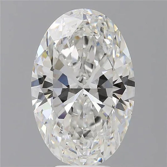 6.56ct Oval Lab Grown Diamond (Colour E, Clarity VVS2, IGI Certified)