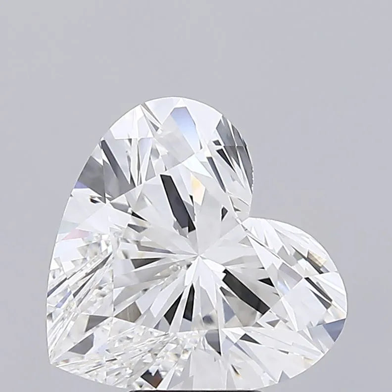 6.94ct Heart Lab Grown Diamond (Colour F, Clarity VVS2, IGI Certified)