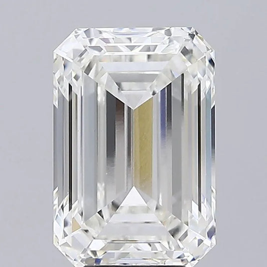 6.97ct Emerald Lab Grown Diamond (Colour F, Clarity VVS2, IGI Certified)