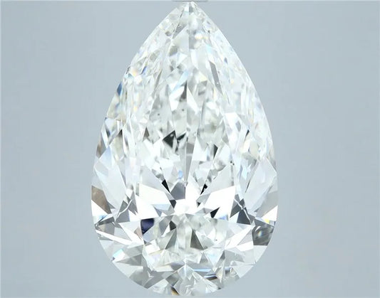 7.02ct Pear Natural Diamond (Colour G, Clarity VS2, Cut VG, IGI Certified)