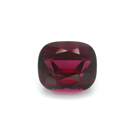 7.05ct Cushion Natural Garnet (Colour Red, Clarity Eye Clean, Cut Faceted)