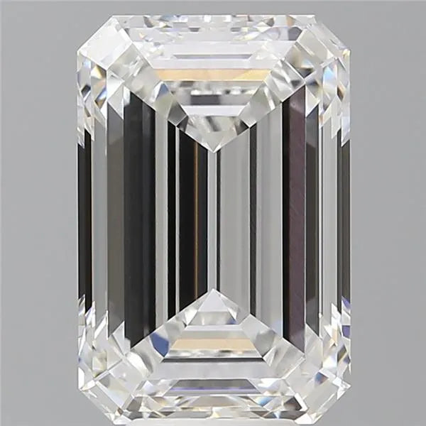7.09ct Emerald Lab Grown Diamond (Colour E, Clarity VVS2, IGI Certified)