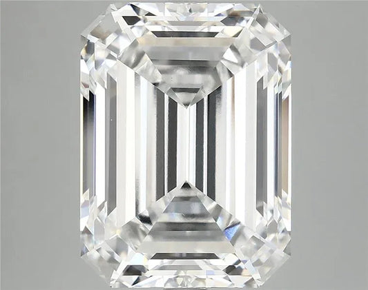 7.22ct Emerald Lab Grown Diamond (Colour E, Clarity VVS2, IGI Certified)