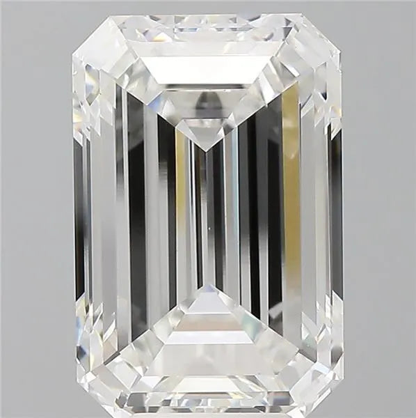 7.50ct Emerald Lab Grown Diamond (Colour E, Clarity VVS2, IGI Certified)