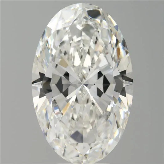 8.03ct Oval Lab Grown Diamond (Colour E, Clarity VVS1, IGI Certified)