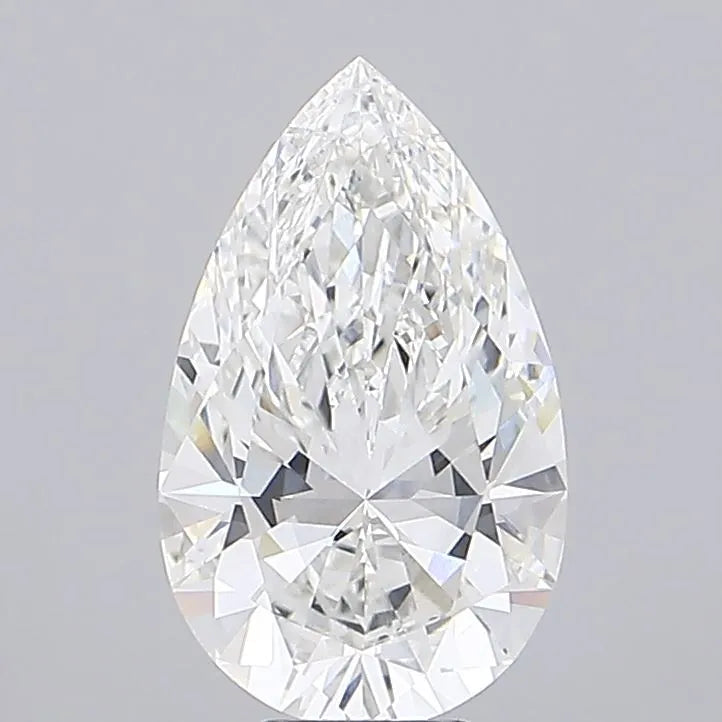 8.03ct Pear Lab Grown Diamond (Colour F, Clarity VVS2, IGI Certified)