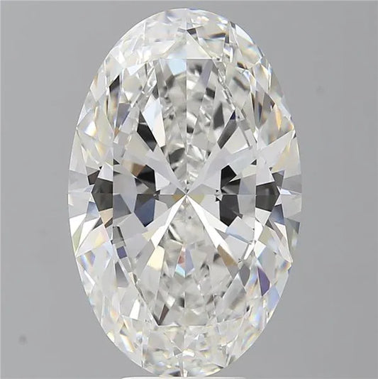 8.07ct Oval Lab Grown Diamond (Colour E, Clarity VVS1, IGI Certified)