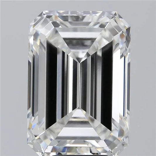 8.12ct Emerald Lab Grown Diamond (Colour E, Clarity VVS2, IGI Certified)