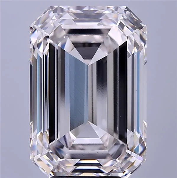 8.23ct Emerald Lab Grown Diamond (Colour E, Clarity VVS2, IGI Certified)
