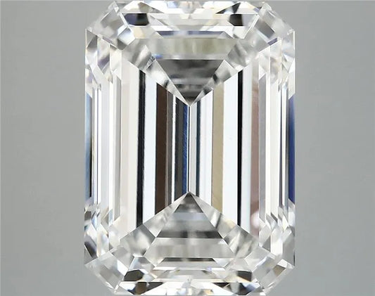 8.24ct Emerald Lab Grown Diamond (Colour E, Clarity VVS2, IGI Certified)