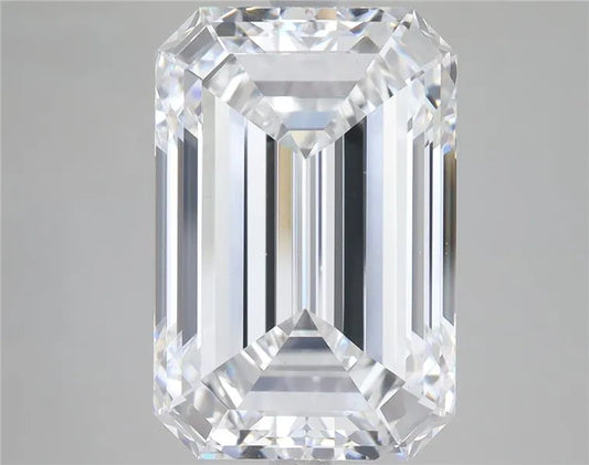 9.01ct Emerald Lab Grown Diamond (Colour E, Clarity VVS2, IGI Certified)
