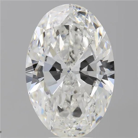 9.03ct Oval Lab Grown Diamond (Colour E, Clarity VVS1, IGI Certified)