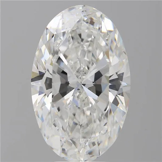9.03ct Oval Lab Grown Diamond (Colour E, Clarity VVS1, IGI Certified)