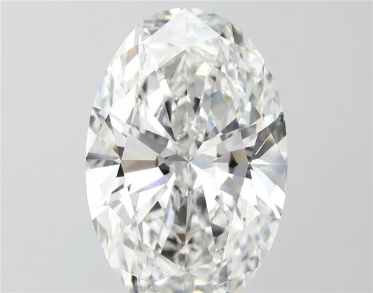 9.06ct Oval Lab Grown Diamond (Colour F, Clarity VVS2, IGI Certified)