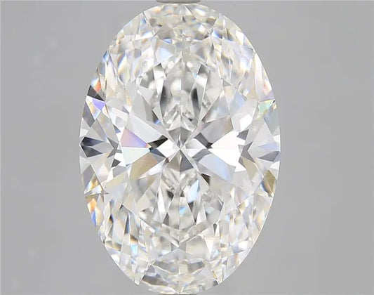 9.10ct Oval Lab Grown Diamond (Colour E, Clarity VVS2, IGI Certified)