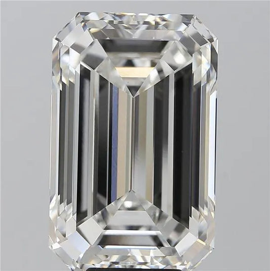 9.13ct Emerald Lab Grown Diamond (Colour E, Clarity VVS2, IGI Certified)