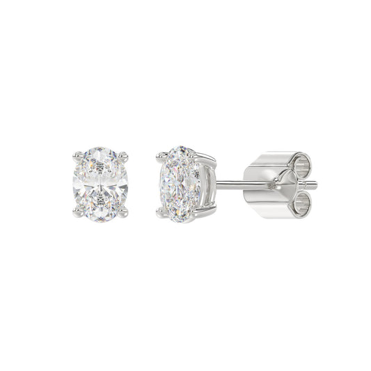 10K White Gold, angled view