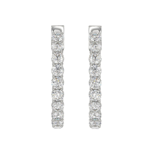 10K White Gold, angled view