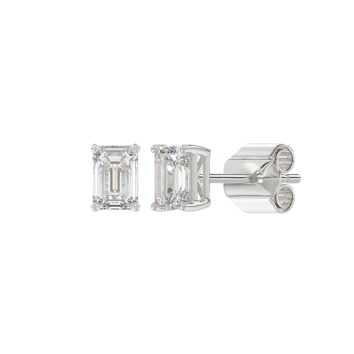 10K White Gold, angled view