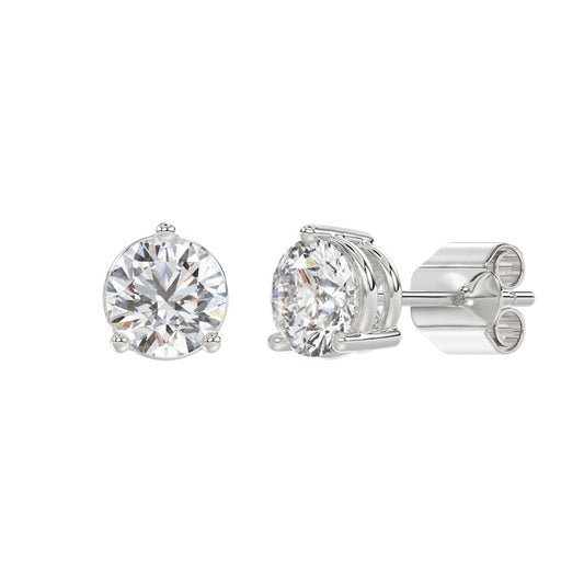 10K White Gold, angled view
