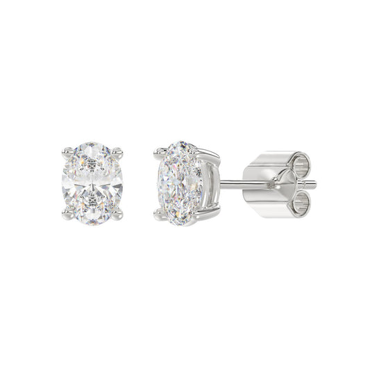 10K White Gold, angled view