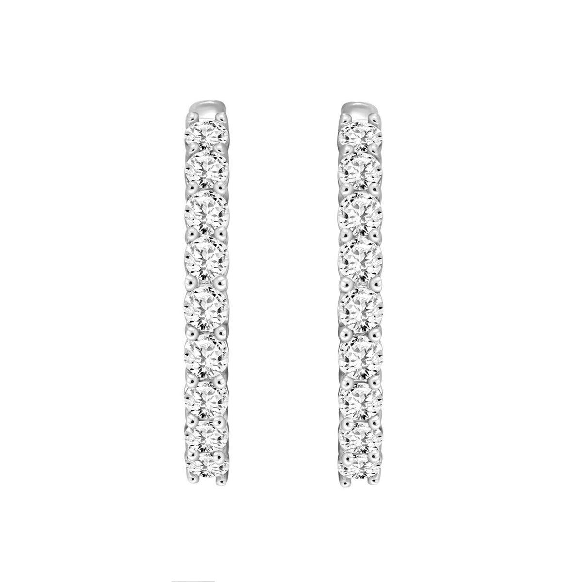 10K White Gold, angled view