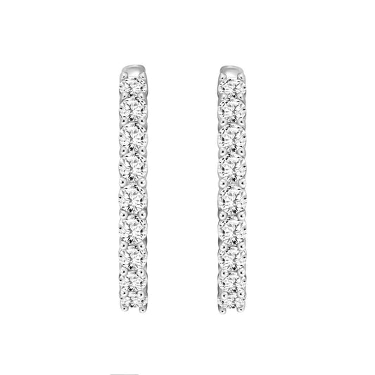 10K White Gold, angled view