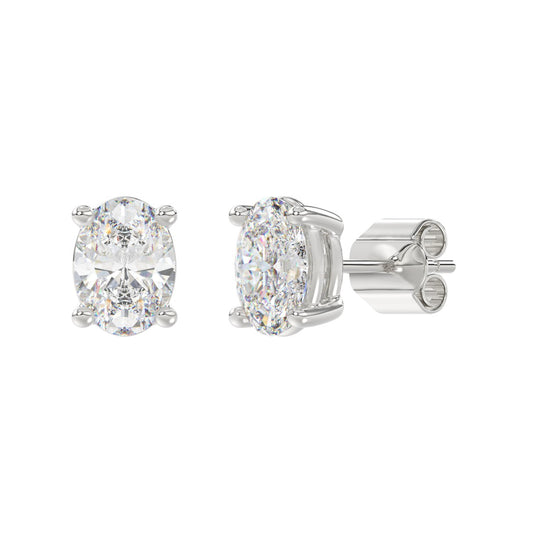 10K White Gold, angled view