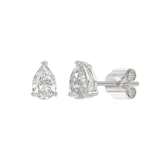 10K White Gold, angled view