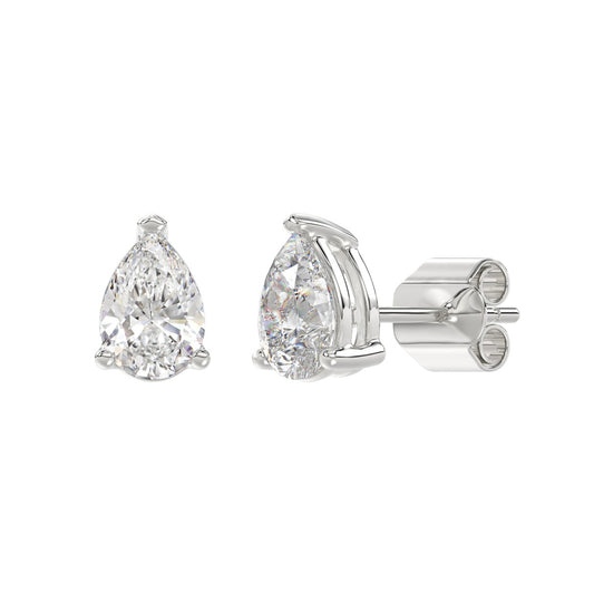10K White Gold, angled view