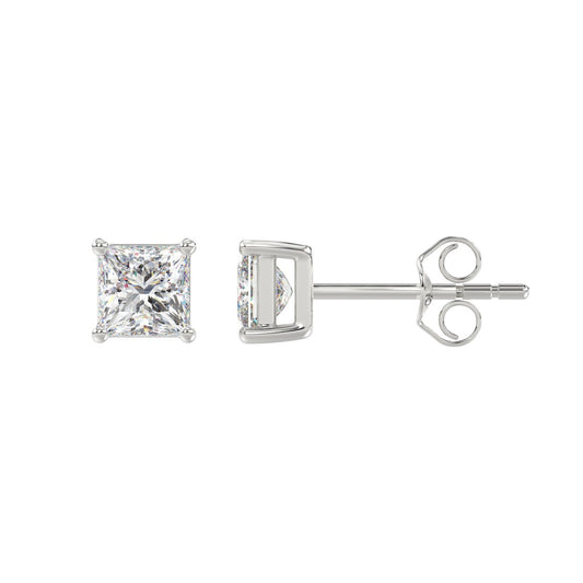 10K White Gold, flat view