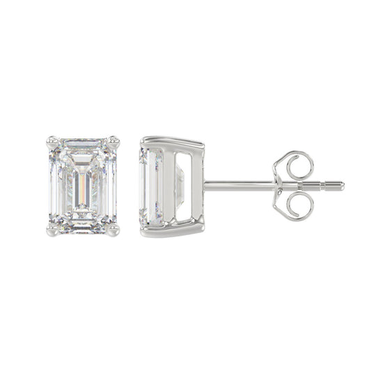 10K White Gold, flat view