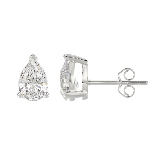 10K White Gold, flat view