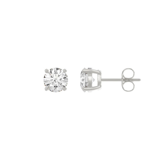 10K White Gold, flat view