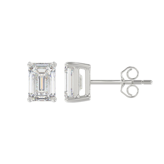 10K White Gold, flat view